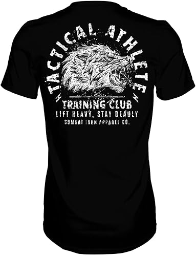 Tactical Athlete Wolf Training Club - Camisa de manga corta para hombre