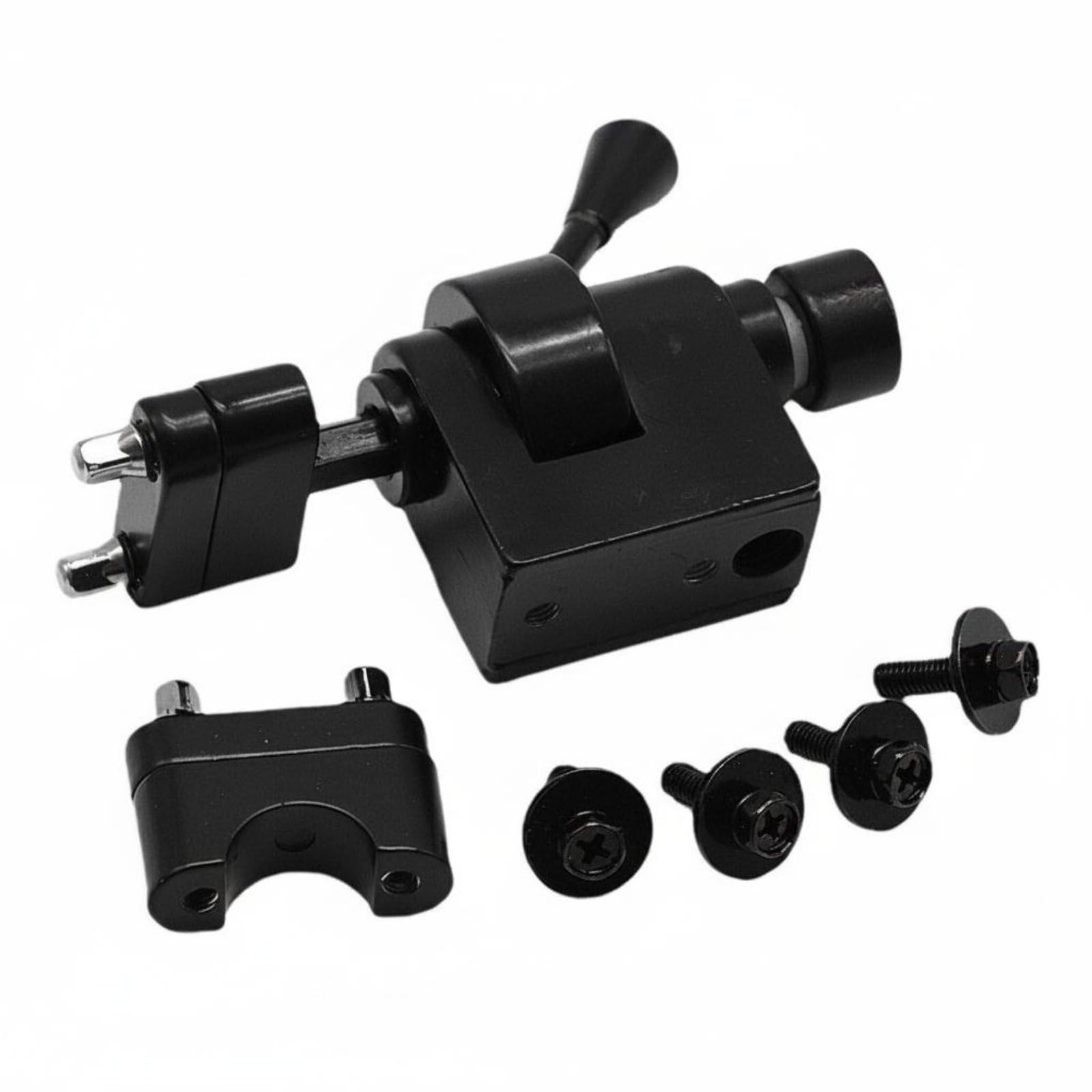 Regolatore Hardware Batteria Meccanismo Distensione Leva Strumento Percussione in Lega di Zinco Resistente per Studenti Musicisti Spettacoli Dal Produzione Studio, Nero