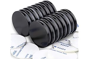 LOVIMAG Gate Magnet, Ultra-Robust Neodymium Disc Magnets for Enhanced Holding Power in...