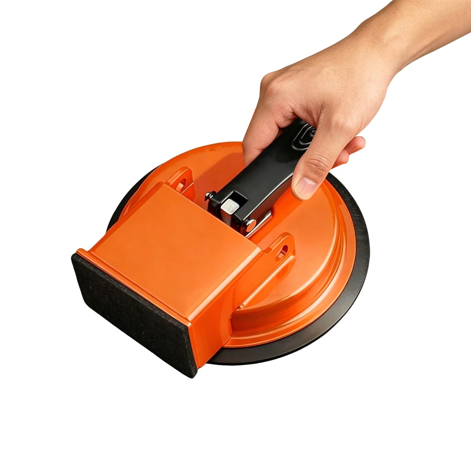 Caskunbsy Floor Gap Repair Tool Iron Suction Cup Gap Closer For Hardwood Laminate Tile Flooring Home Maintenance 12.3X10.5cm