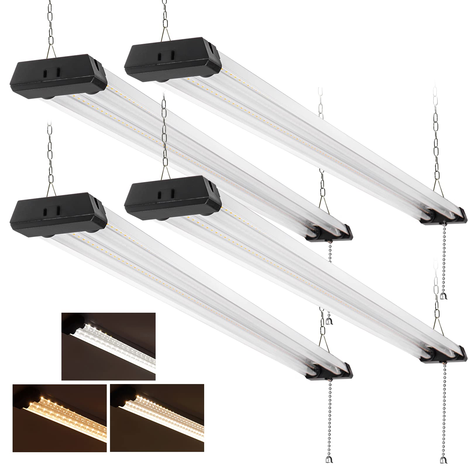 Buy 4FT LED Shop Lights,42W 4800LM Linkable Led Shop Light for