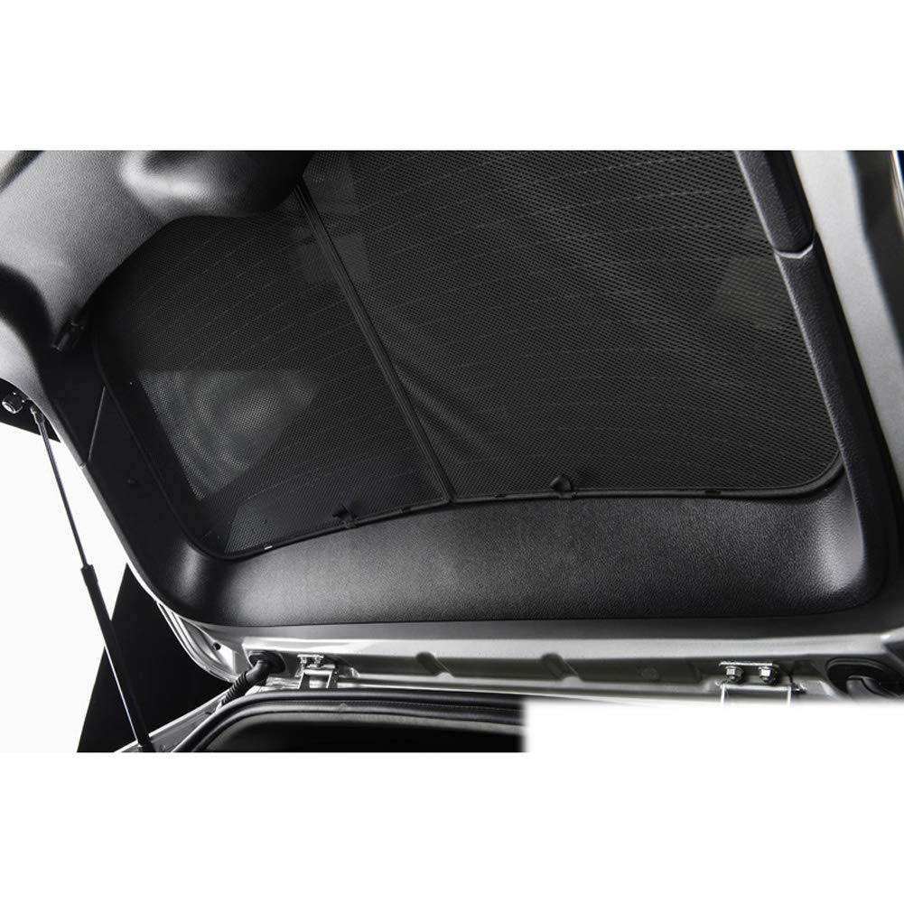 Set de Car Shades compatible avec Volkswagen Polo VI (AW) 5-portes 2017-, Noir