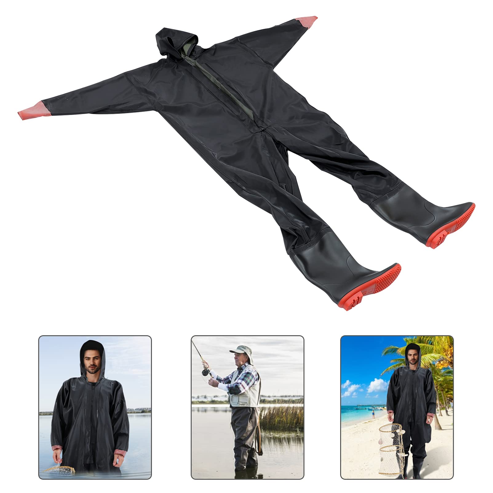 Trajes De Vadeo Impermeables para Pesca para Exteriores Pantalones De Pesca Botas Vadeo para Hombres y Mujeres