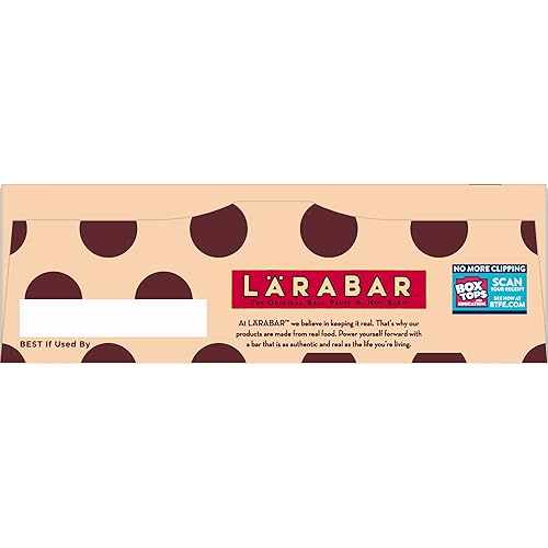 Miniatura 7 de Larabar - Masa de galletas con chispas de chocolate, barras de frutas y nueces sin gluten, 12