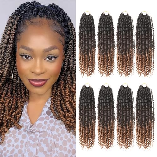 Bileaf Passion Twist Crochet Hair for Black Women 12 Inch Crochet Twist