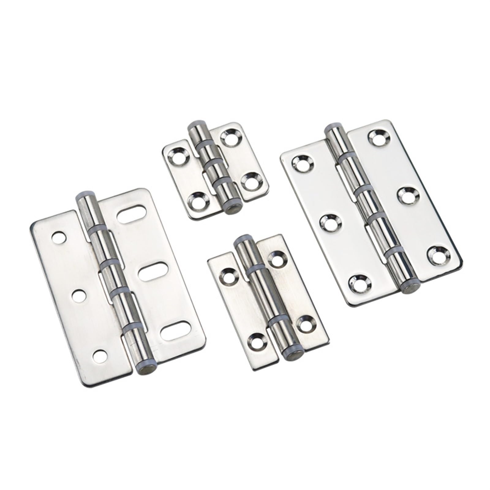 Charnière plate pliante silencieuse en acier pour armoire de cuisine extérieure