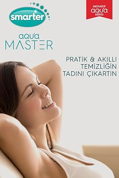 Smarter Aqua Master Temİzlİk Setİ 2 Adet Yedek Mop Temİz & Kİrlİ Suyu Ayirma ÖzellİĞİ Otomatİk Temİzlİk Setİ Mop Paspas