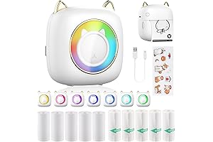 Mini Pocket Stick Printer & Inkless Photo Note Printer – Perfect for iOS & Android