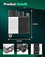 Vista 2 de SCITOO Módulo de control del ventilador de refrigeración del radiador compatible con 2008-2014 para is F 2006-2008 para RX400h 2010-2014 para RX450h