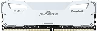 Timetec Pinnacle Konduit 16GB DDR4 3600MHz PC4-28800 CL18-22-22-42 XMP2.0 Overclocking 1.35V Dual Rank Compatible for AMD and Intel Desktop Gaming PC Memory Module - White