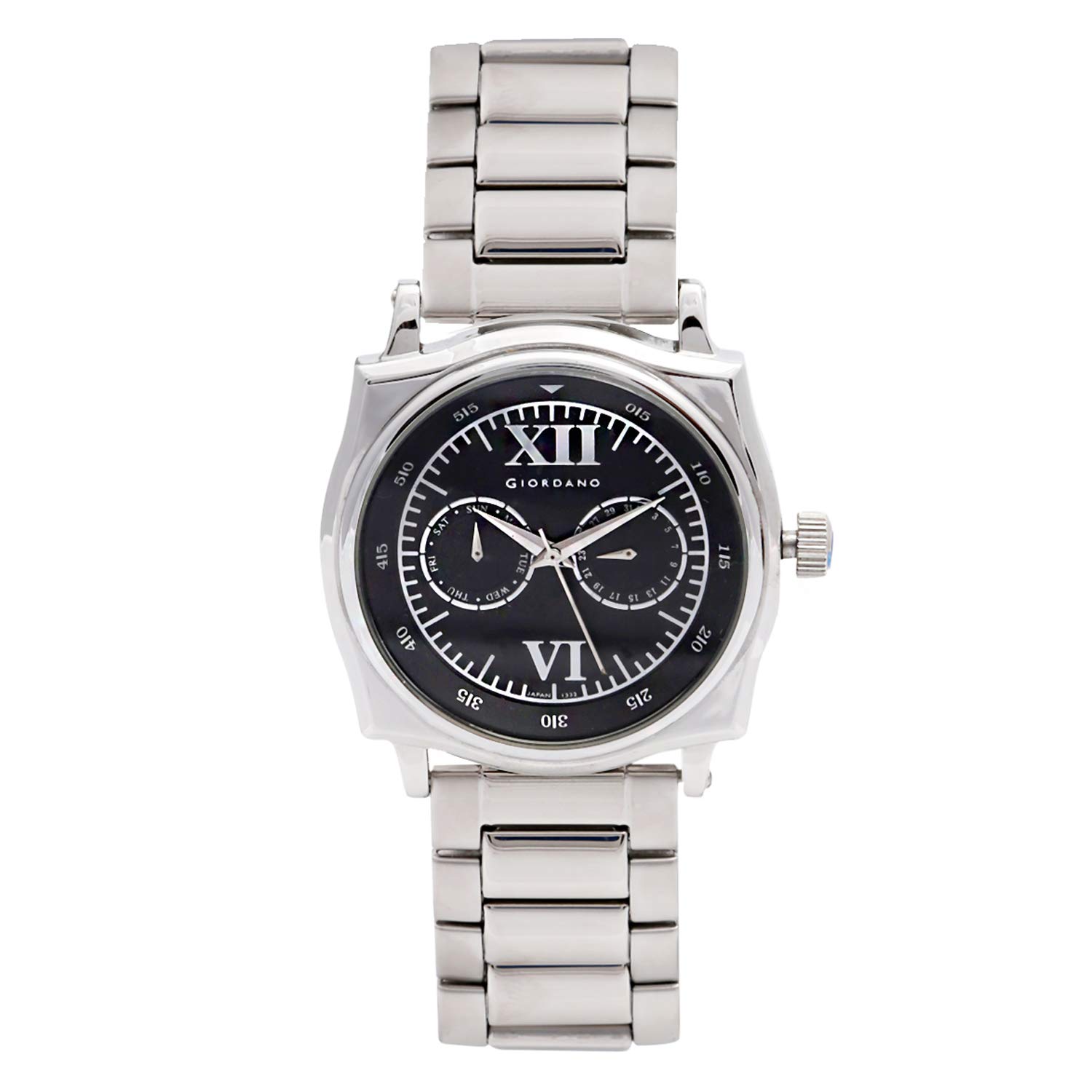 Giordano Multi Function Black Dial Mens Watch (B07J39G4SQ) Amazon Price History, Amazon Price Tracker