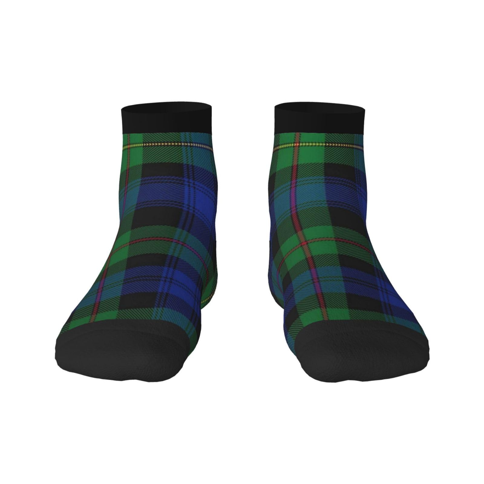 BeNtli Crew Socks, Compression Socks Casual Novelty Sports Socks 30CM Long For Unisex Farquharson Macewen Mcewan Tartan