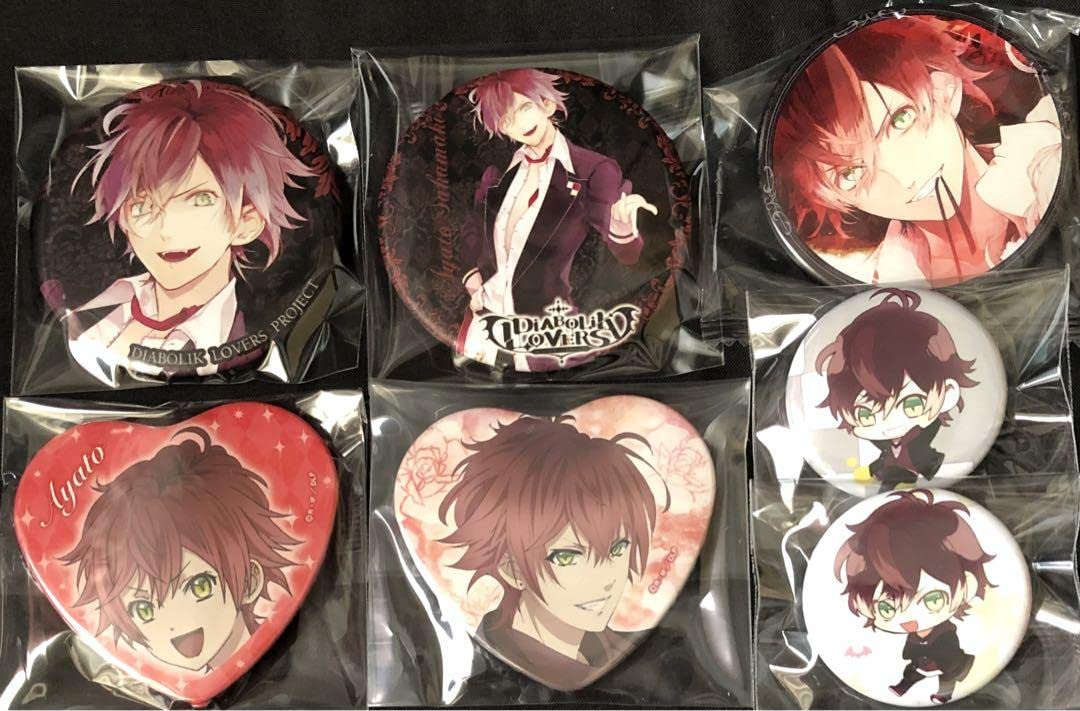DIABOLIK LOVERS ディアボリックラヴァーズ 缶バッジ 逆巻アヤト