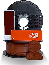 NFIL3D 1KG Net HS PLA+ Mocha Brown - 3D Printer Filament | Filaments for 3D Printer| 1.75mm| Accuracy - +/- 0.015mm | 1000g 3D Filament, 250g Spool & 350g Packaging Weight (Total Weight 1.6KG)