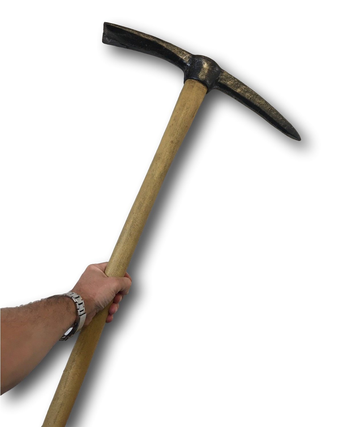 Rubber Johnnies FOAM PICK AXE, Full Size, Horror Con Safe, Halloween Weapons, Realistic