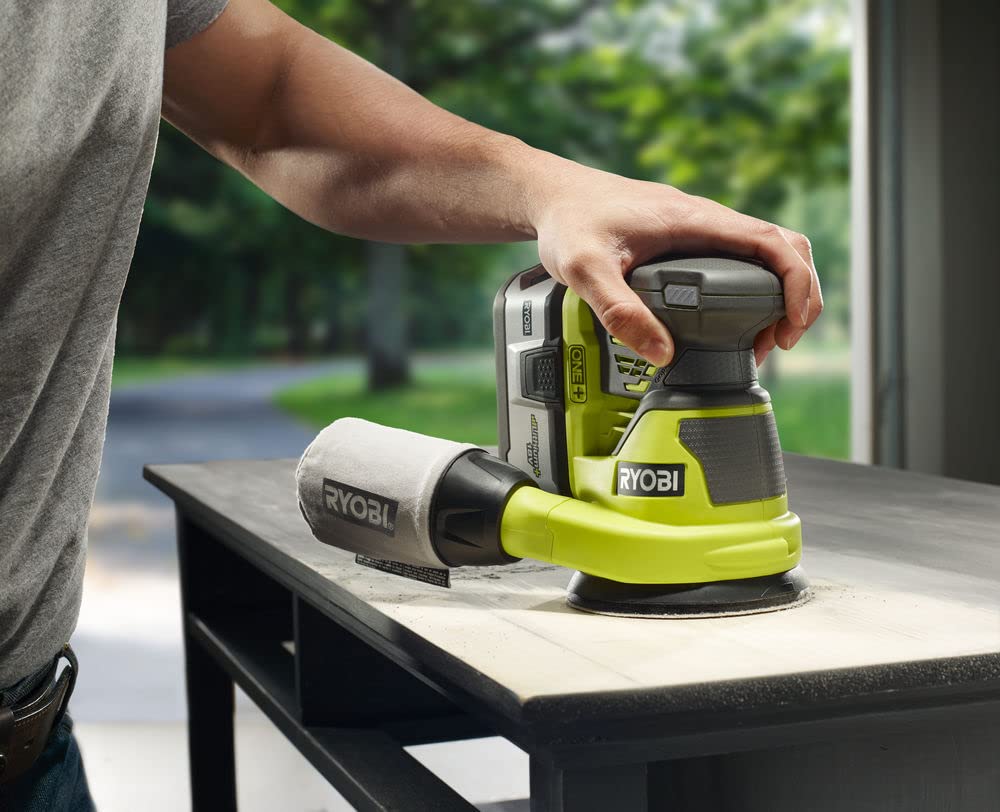 Ryobi Zestaw Papierów Ściernych RO125A10 do Szlifierki Mimośrodowej, 10 Sztuk, Pasuje do Modeli Ryobi ROS300, ROS310 i R18ROS-0