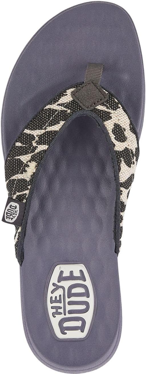 Hey Dude Women's Christi Flip Classic | Women's Shoes | Women Slip-on Sandals | Comfortable & Light-Weight