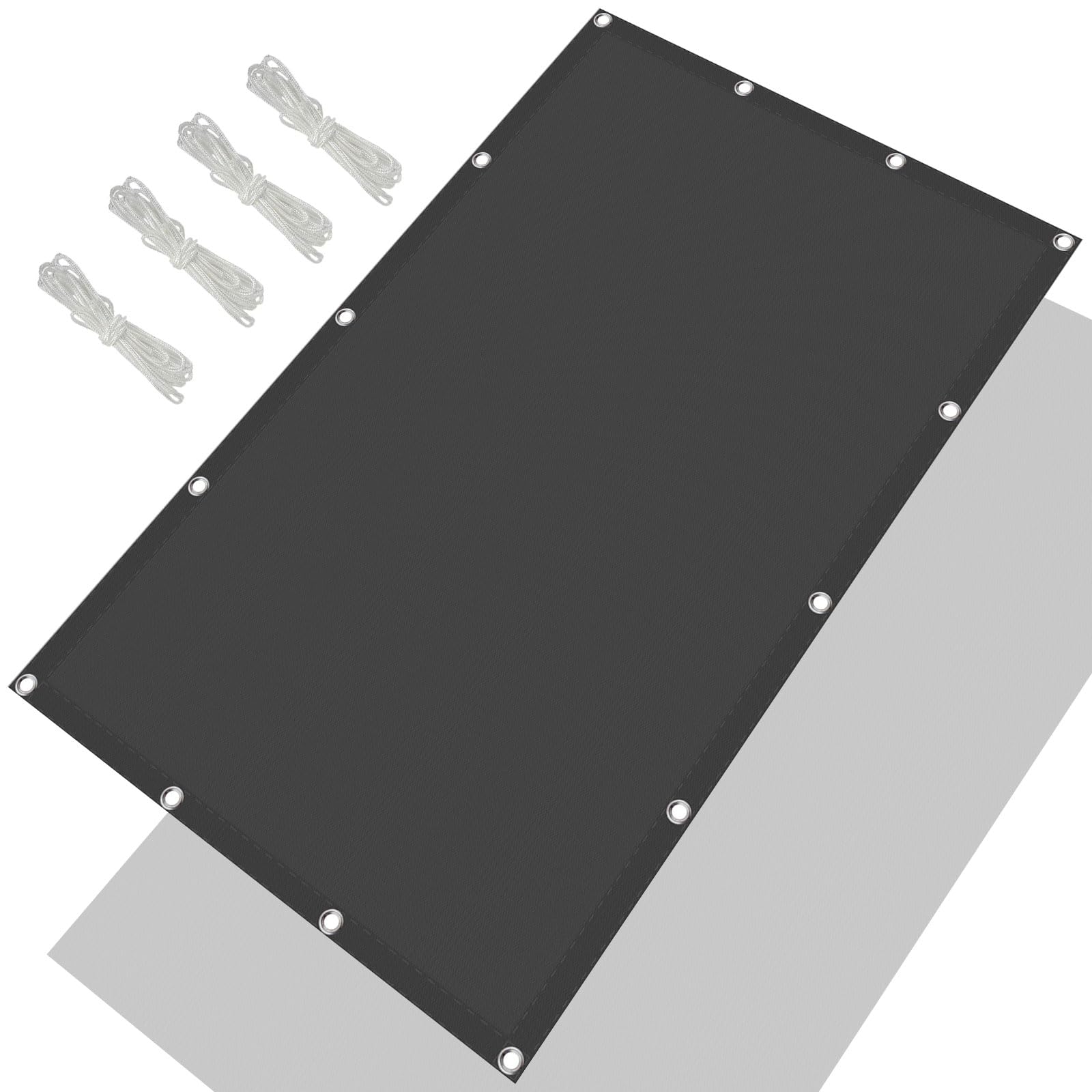 Voile d'ombrage rectangulaire pour terrasse et patio bâche de protection extérieure 160x780cm