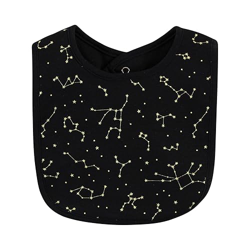 Miniatura 413 de Hudson Baby - Baberos unisex de algodón para bebés, Aviación, talla única