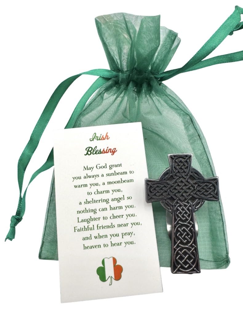 Amazon.com: Westmon Works Irish Blessing Visor Clip with Celtic