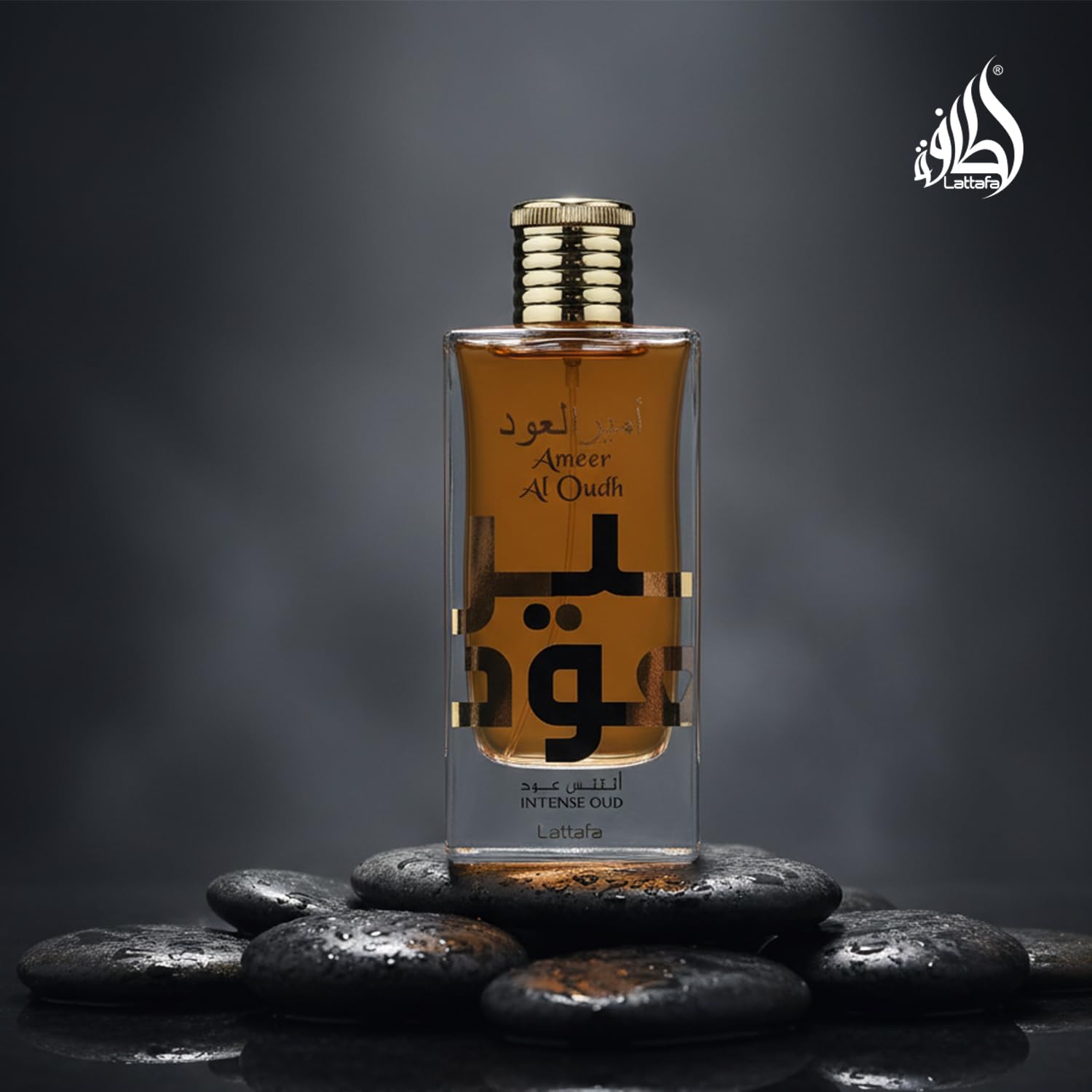 LATTAFA Lattafa Perfumes Ameer al Oudh Intense para uso profesional para mejorar el rendimiento en cada uso con medida o especificación 100M