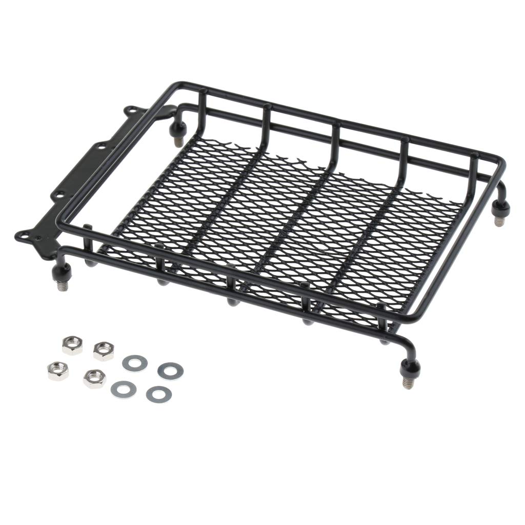 CLUB BOLLYWOOD® Universal Metal Roof Luggage Rack Top Cargo Carrier for RC 1:10 Model Cars|Toys & Hobbies | Radio Control & Control Line |1X Roof Luggage Rack for Rc 1:10 Model Car.