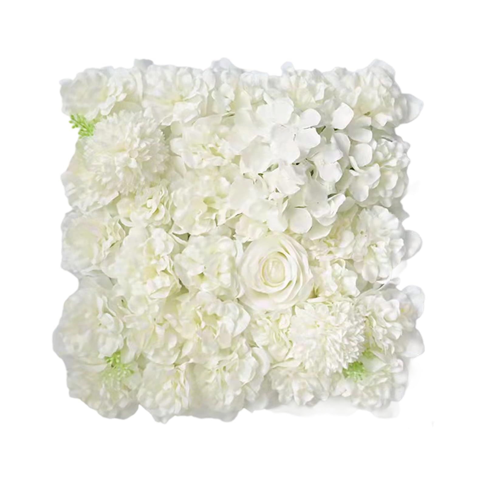 Nucelit Artificial Floral Backdrop Wall Panel Silk Roses Flower for Photography Studio and Ceremony Decoration Flower Wall Panel