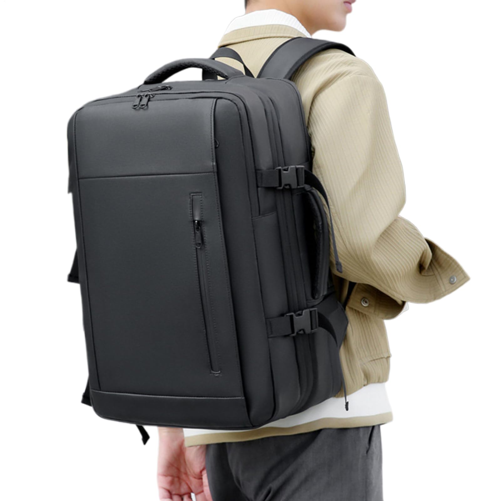 Torby Podróżne Próżniowe Wodoodporny Ergonomiczny Pojemny Wielofunkcyjny | Przenośny plecak z blokadą bezpieczeństwa Na Podróż Dom Outdoor Kemping Wędrówki Trekking Dojazdy