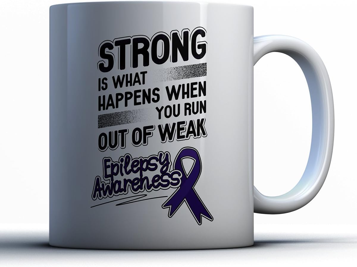 Awareness Coffee Mug Epilepsy Awareness Adorable 11 oz