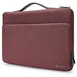 tomtoc 360 Protective Laptop Carrying Case for 15 Inch New MacBook Pro with Touch Bar A1990 A1707, Acer HP Dell Chromebook 14, 14 Inch ThinkPad X1 Yoga (1-4th Gen) and T-Series, Notebook Bag