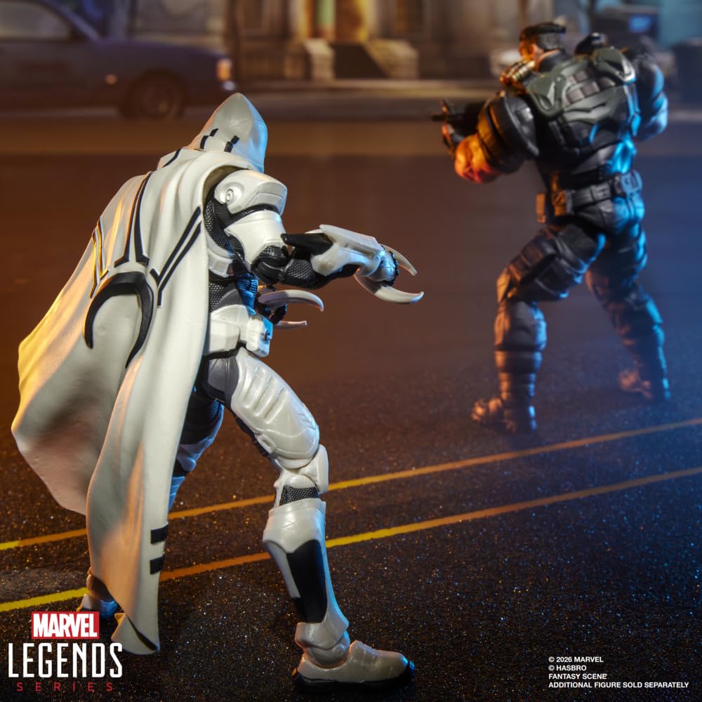 Marvel Legends Series Marvel Rivals Moon Knight vom Videospiel inspirierte Action-Figur (15 cm) zum Sammeln