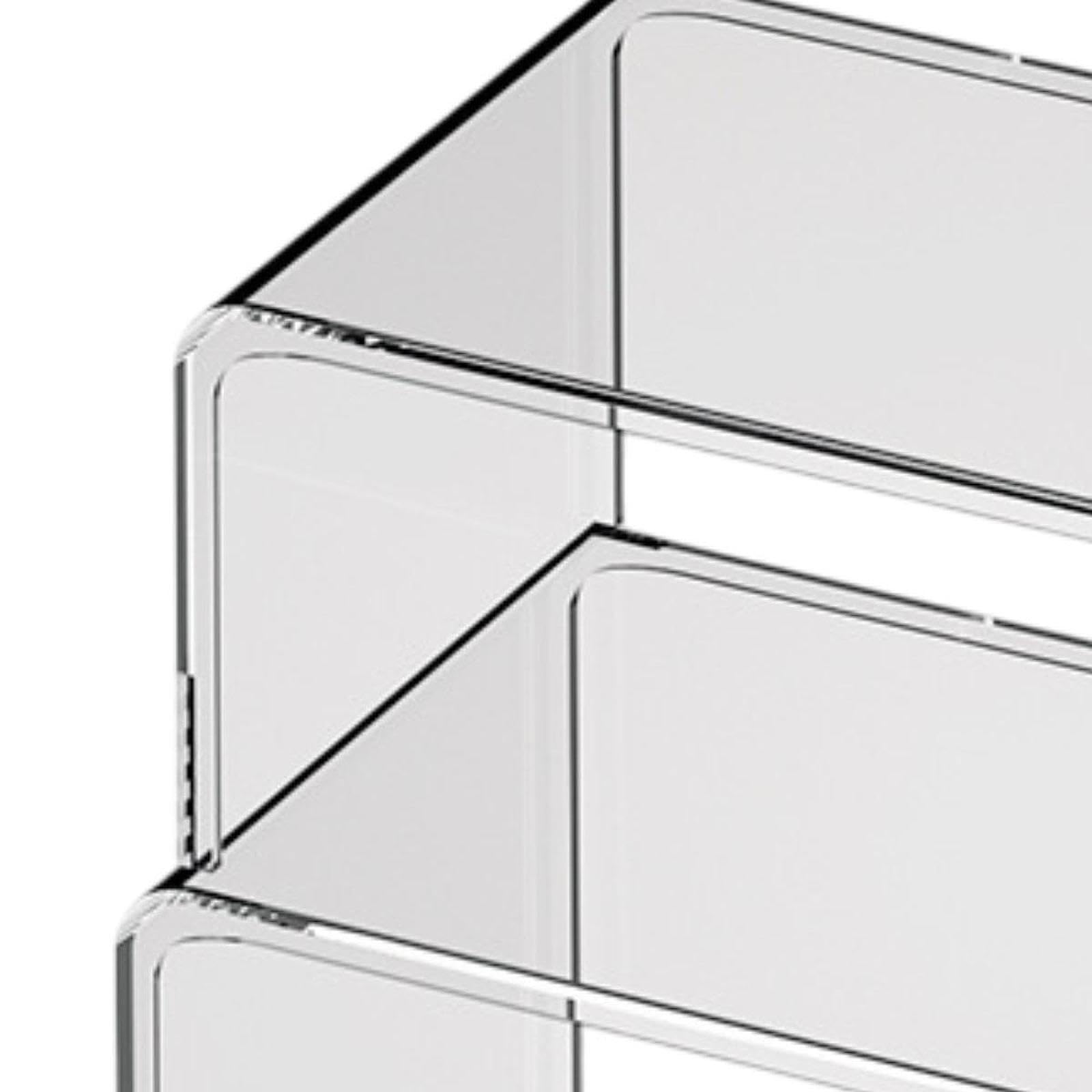 BNF®2 Pieces Desktop Storage Stand Container Transparent Desktop Organizer Shelf|Home & Garden|Household Supplies & Cleaning|Home Organization|Storage Bins & Baskets 4
