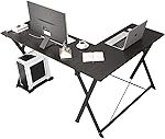 Bureau Informatique d'angle en Forme 120x48 cm