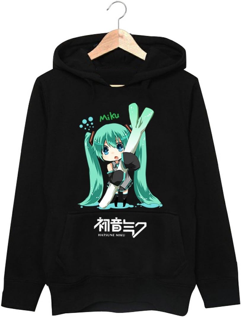 CosplaylandNew Vocaloid 2 Miku Hatsune Cosplay Costume Anime Long Sleeves Hat Hoodie