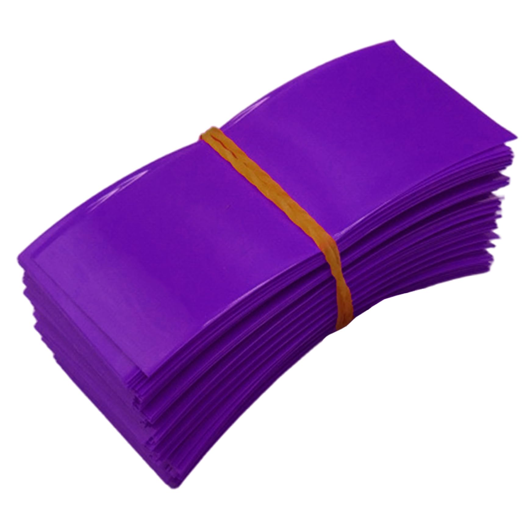 MOUNTTU 100Pcs Battery Wrap, 21700 Battery Cover, PVC Heat Shrink Wrap 18650 Wire Shrink Heat