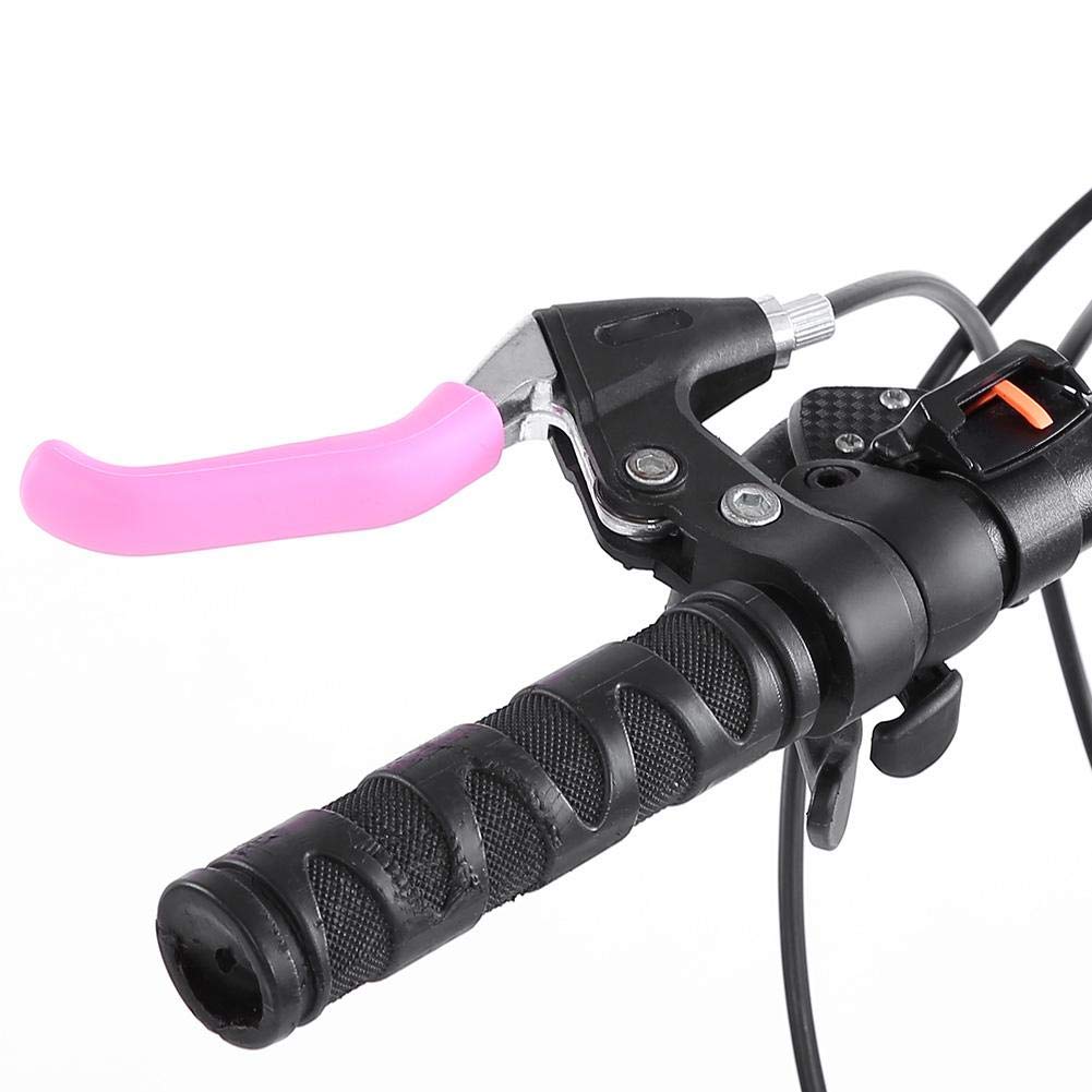 Protections De Poignées De Frein Vélo En Silicone - Lot De 2 - Antidérapantes, Confortables - Pour Personnaliser Votre Guidon - 6
