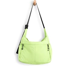 ODODOS 20L Crossbody Tote Bag Large Capacity Lightweight Hobo Shoulder Sling Bags for Gym Shopping Beach Travel