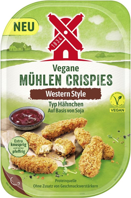 Rügenwalder Mühle Vegane Mühlen Crispies Western Style, 180 g