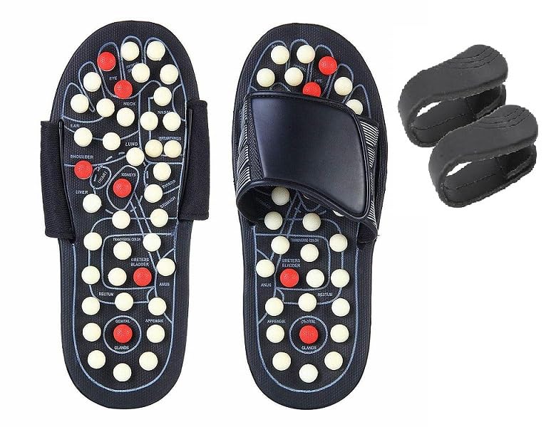 ACS MART Sugar Clip 2 Pcs With Accupressure Slippers Yoga Paduka, Universal Size (B0DH2PV9LT) Amazon Price History, Amazon Price Tracker