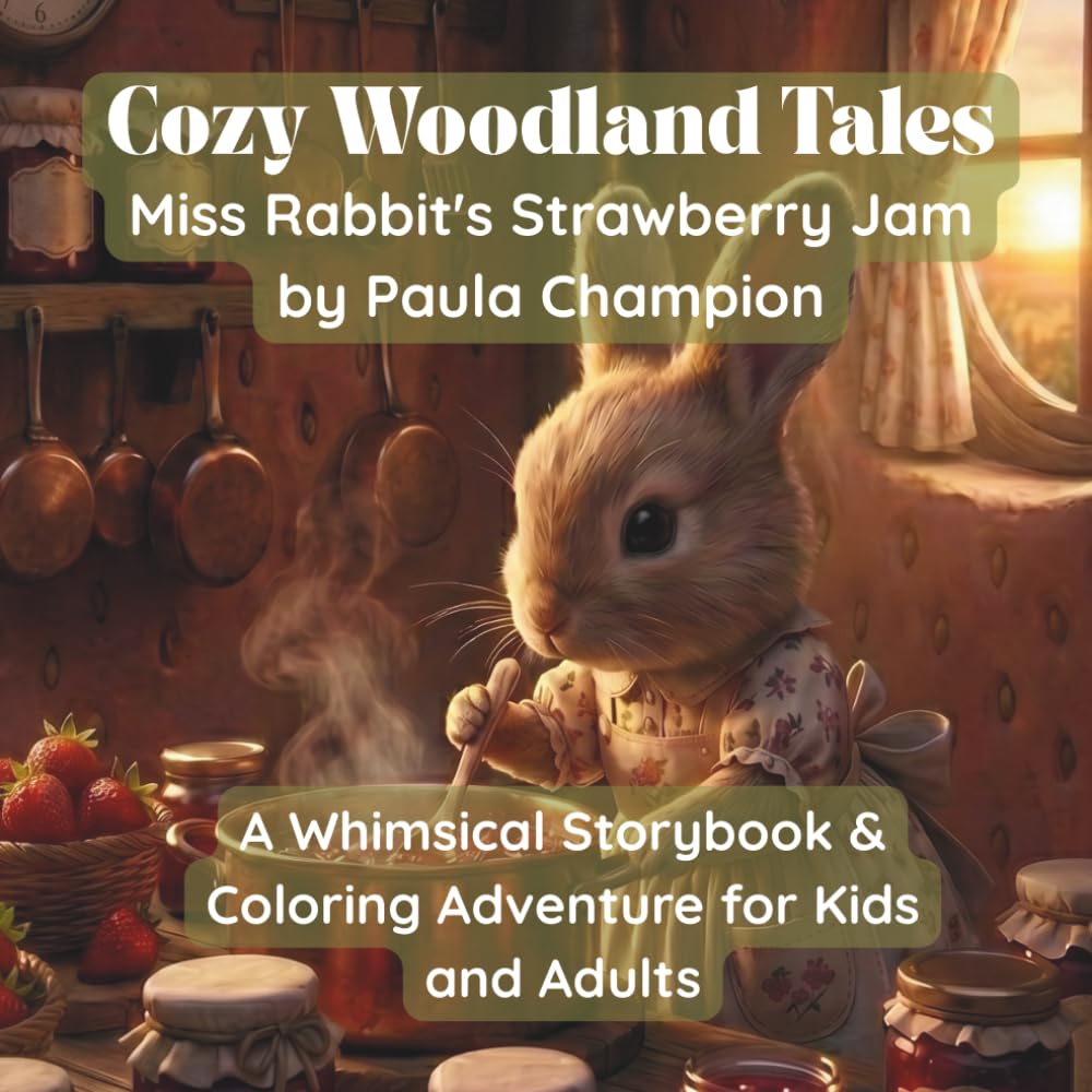 Cozy Woodland Tales: Miss Rabbit's Strawberry Jam