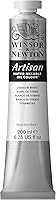 Winsor & Newton Artisan Water Mixable Oil Paint Titanium White 200ml - Solvent-Free, Water-Cleanup Oil Color for Safe Painting