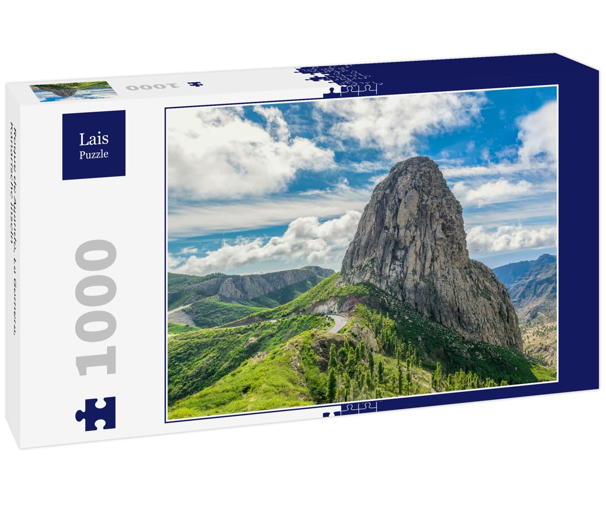 Lais Puzzle 'Roque De Agando, La Gomera' – 1000 Teile, Hochwertig Gestanzt