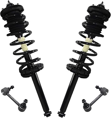 Miniatura 94 de Detroit Axle - Kit de puntales delanteros para Volvo C30 C70 S40 V50, 2 puntales muelle helicoidal 2 estabilizador, barra estabilizadora, enlaces