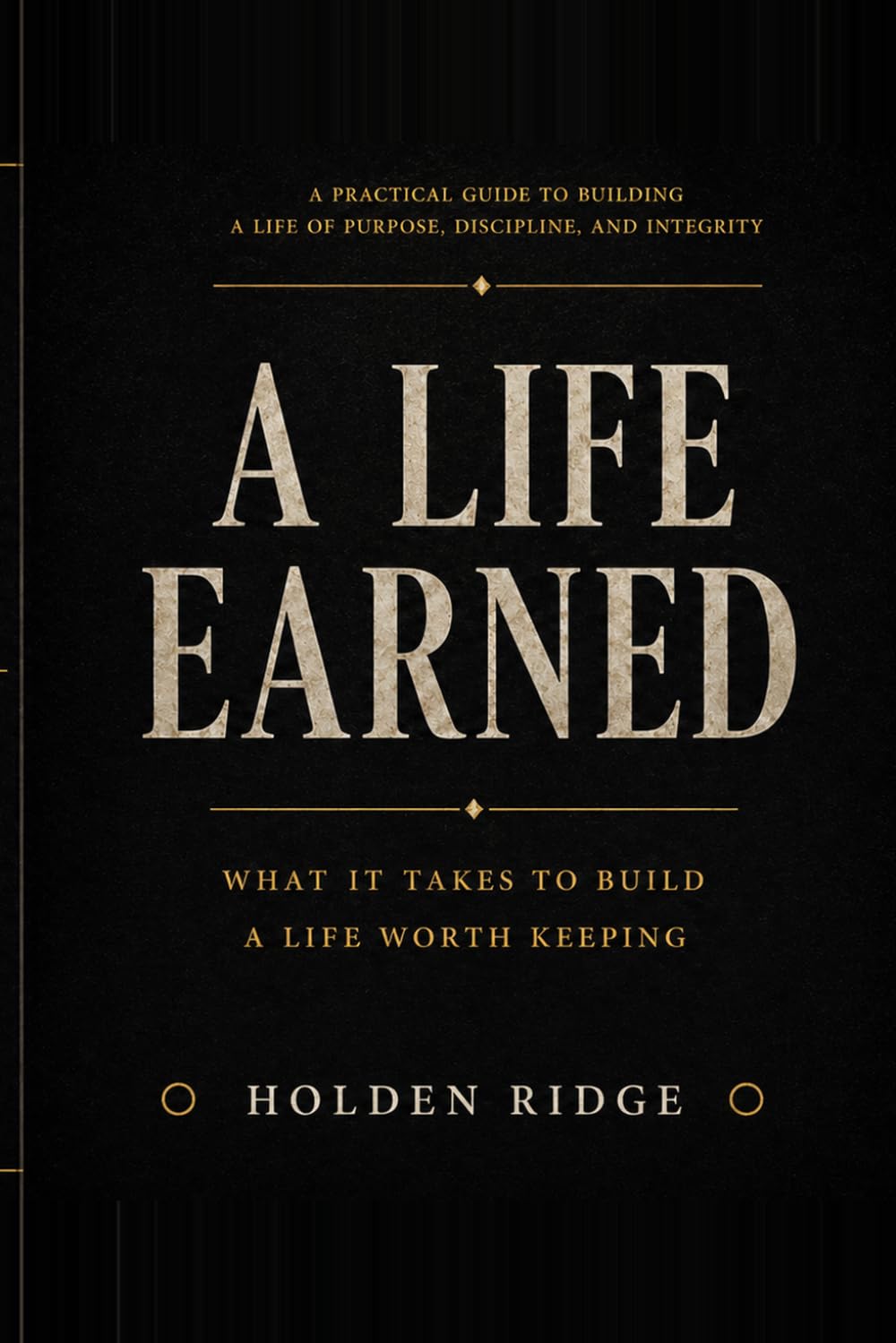 A Life Earned: What It Takes To Build A Life Worth Keeping (Back to Ground)
