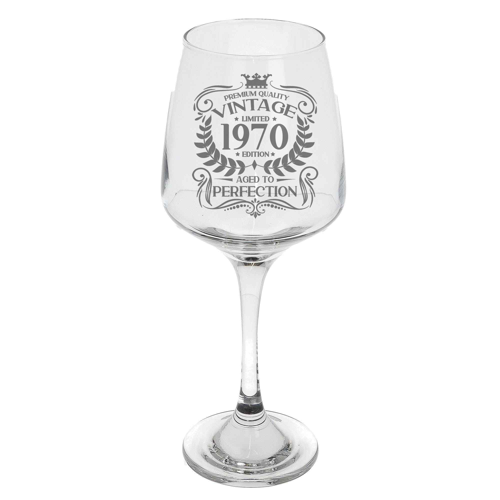 75th Birthday Wine Glass - Vintage 1951 Gift -14