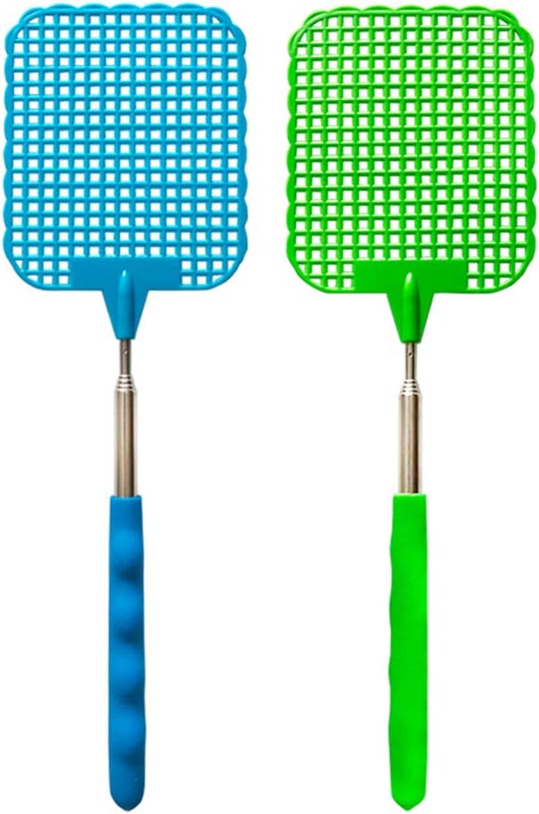 Fly Swatter Manual Extendable Fly Swatter Plastic Durable