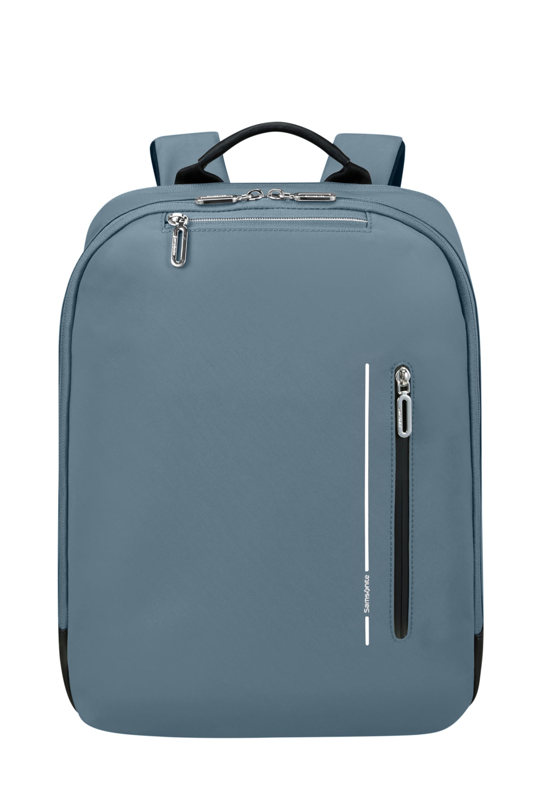 Samsonite Laptop Backpack 14,1", Zaino per laptop, Grey (Petrol Grey)