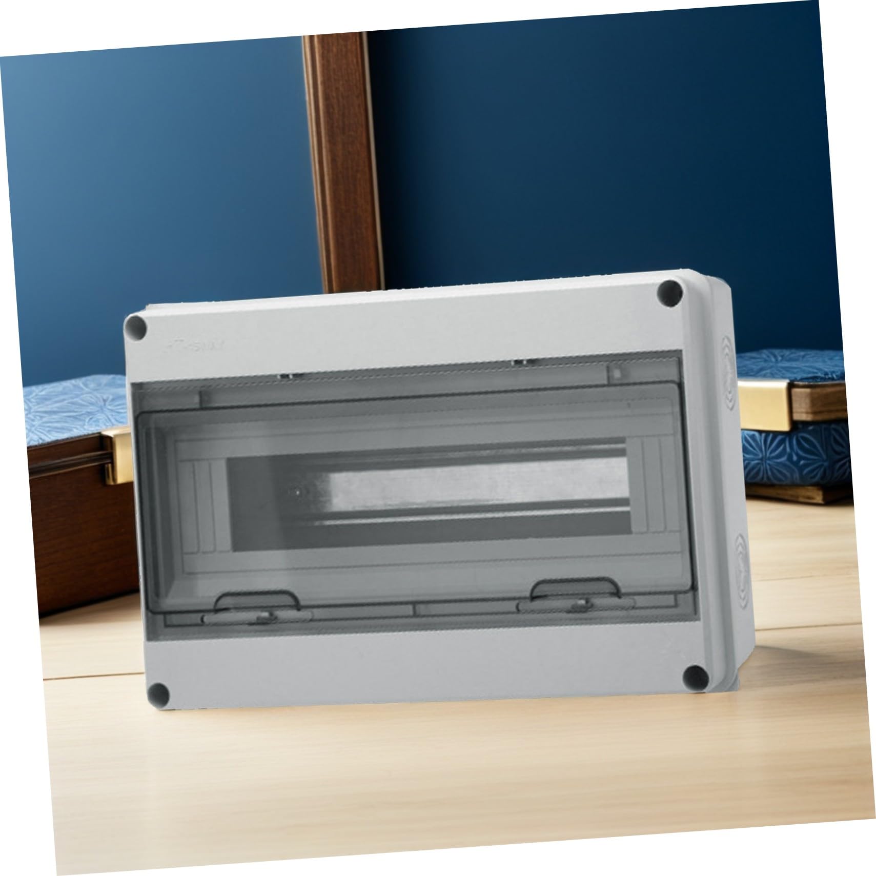 Caja Eléctrica Exterior Blanco de Plástico, Ip65, 15 Circuitos