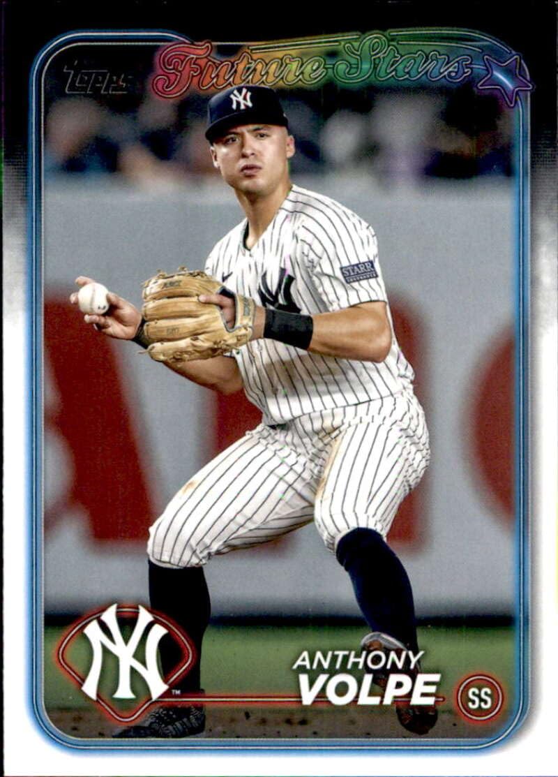 Amazon.com: 2024 Topps #180 Anthony Volpe New York Yankees