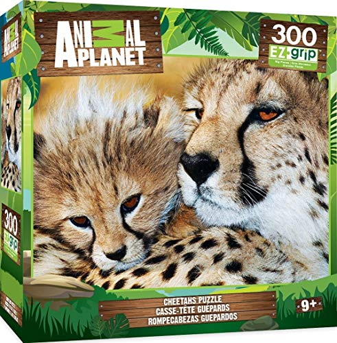 MasterPieces Animal Planet Cheetahs Large 300 Piece EZ Grip Jigsaw Puzzle